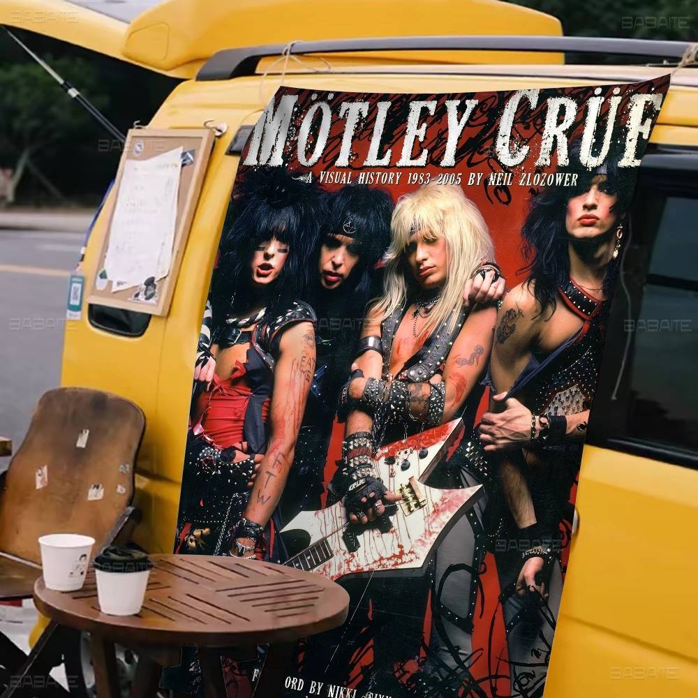 Gorgeous Rock M-Motley C-Crues - đánh giá và giá Commercial Printing Inc