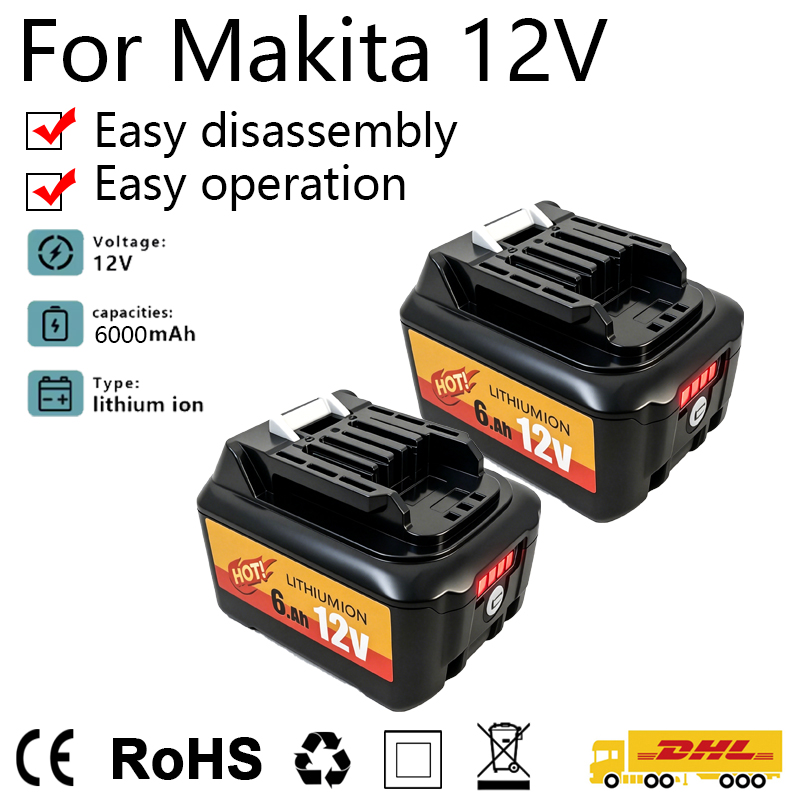 10.8V 12V 6A Rechargeable Repl - đánh giá và giá Makita Drill Hp1640