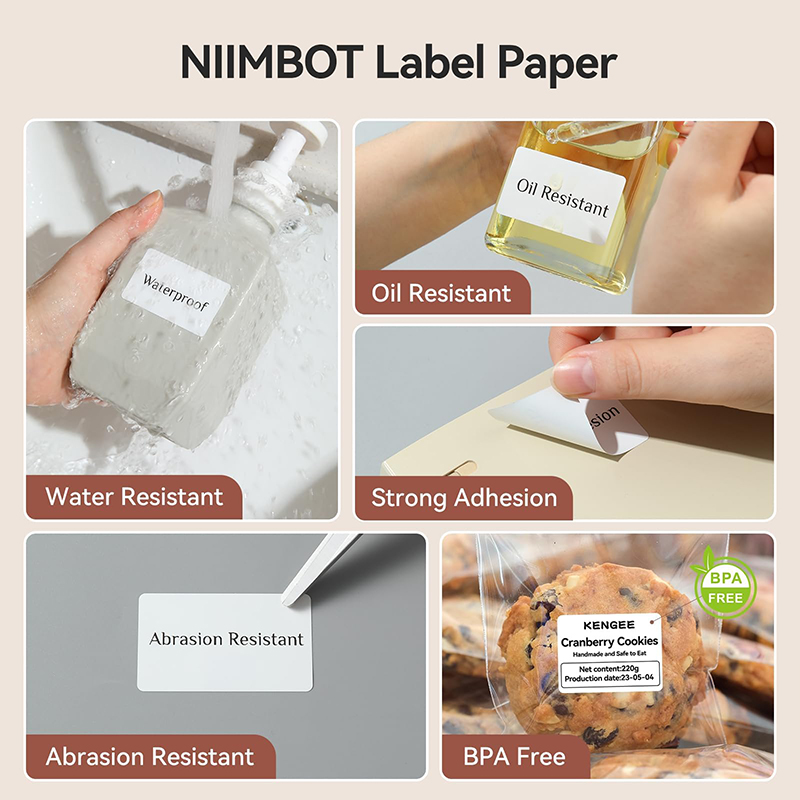 Niimbot 1/3/10 Rolls White The - đánh giá và giá Commercial Printing Inc
