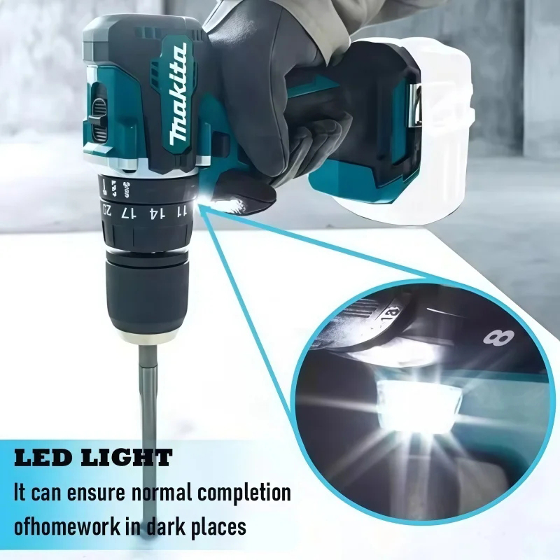 Makita DDF487 Cordless Driver  - đánh giá và giá Makita Drill Ddf484
