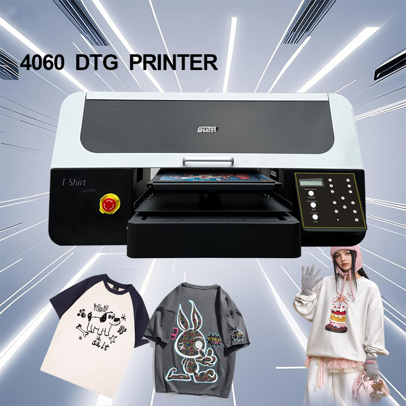 DTG T-Shirt Printer 40CM*60CM  - đánh giá và giá Commercial Dtf Printing Machine
