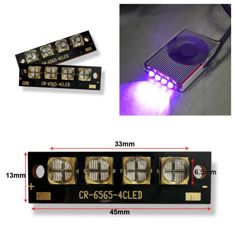 40W UV LED Module 6565 365nm 3 - đánh giá và giá Commercial Offset Printing