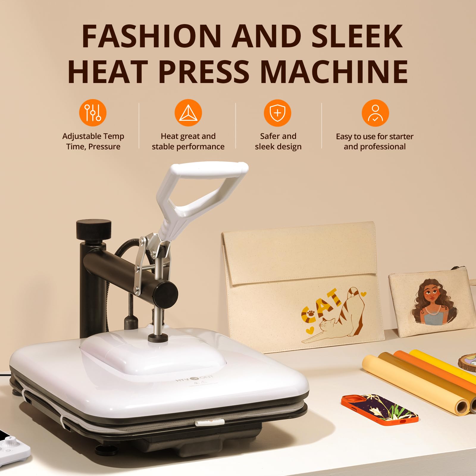 HTVRONT Heat Press Machine for - đánh giá và giá Commercial Printing Press