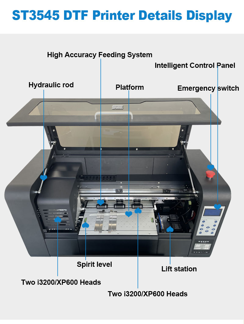 Wide Format DTF Printer 30CM A - đánh giá và giá Commercial Dtf Printing Machine