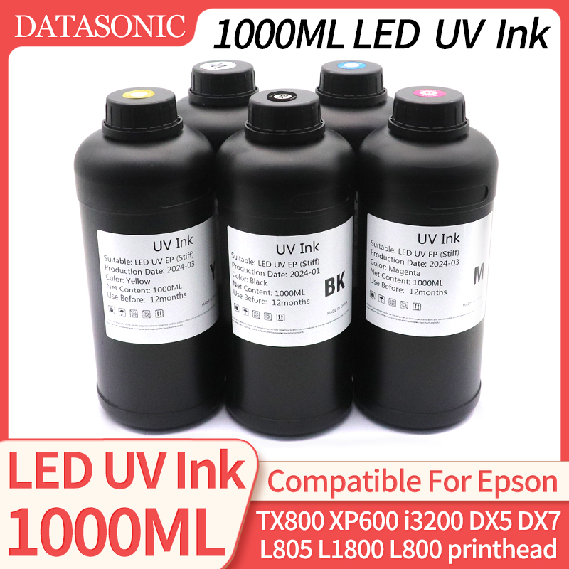 1000ML LED UV Ink For TX800 XP - đánh giá và giá Uv Flatbed Printer