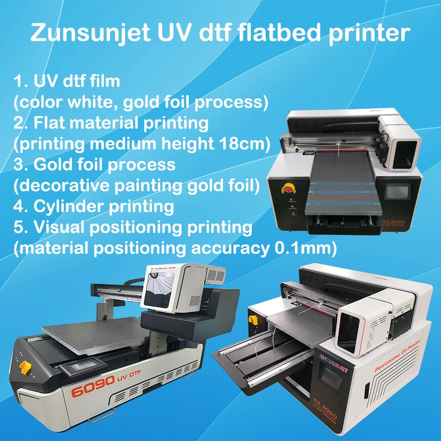 Small A2 Flatbed UV Dtf Inkjet - đánh giá và giá Uv Flatbed Printer